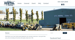 Desktop Screenshot of pellarental.com